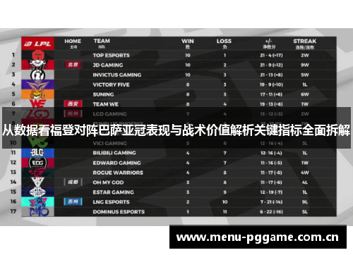 从数据看福登对阵巴萨亚冠表现与战术价值解析关键指标全面拆解